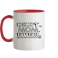 Best Mom - Tasse zweifarbig