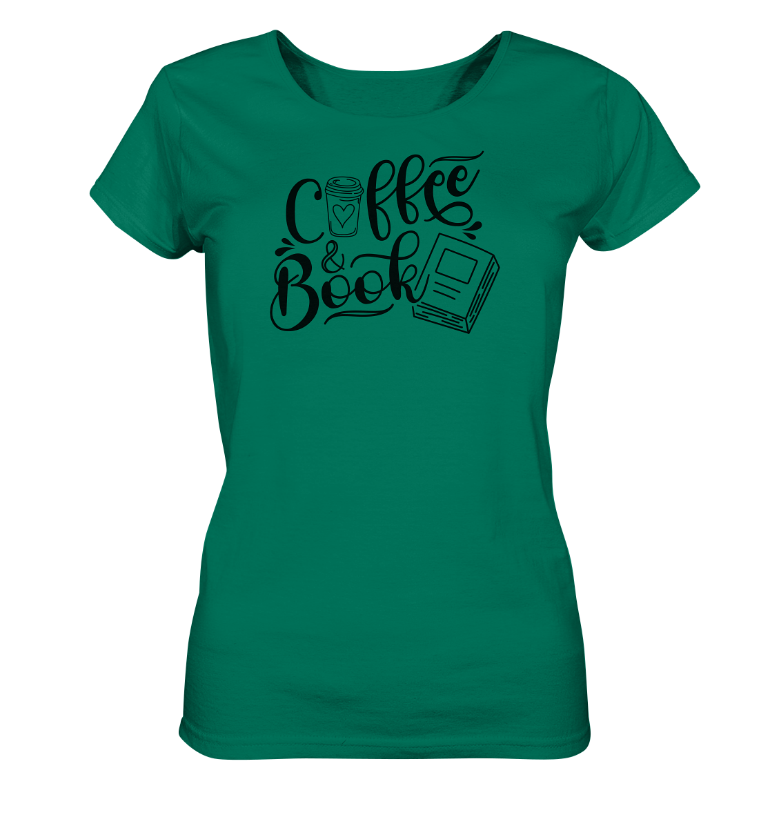 Coffee&Book - Ladies Organic Shirt