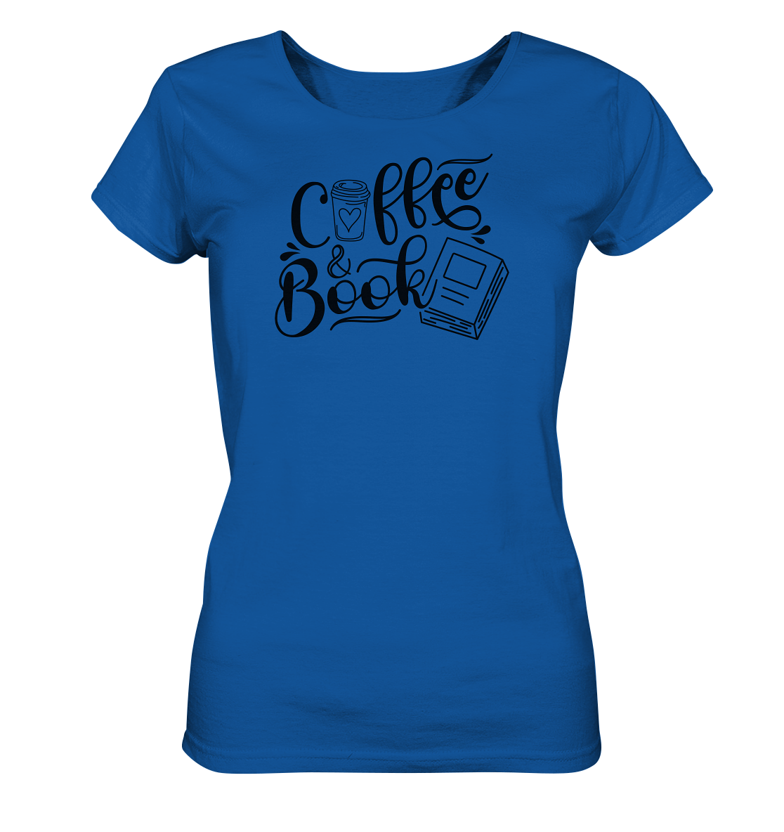 Coffee&Book - Ladies Organic Shirt