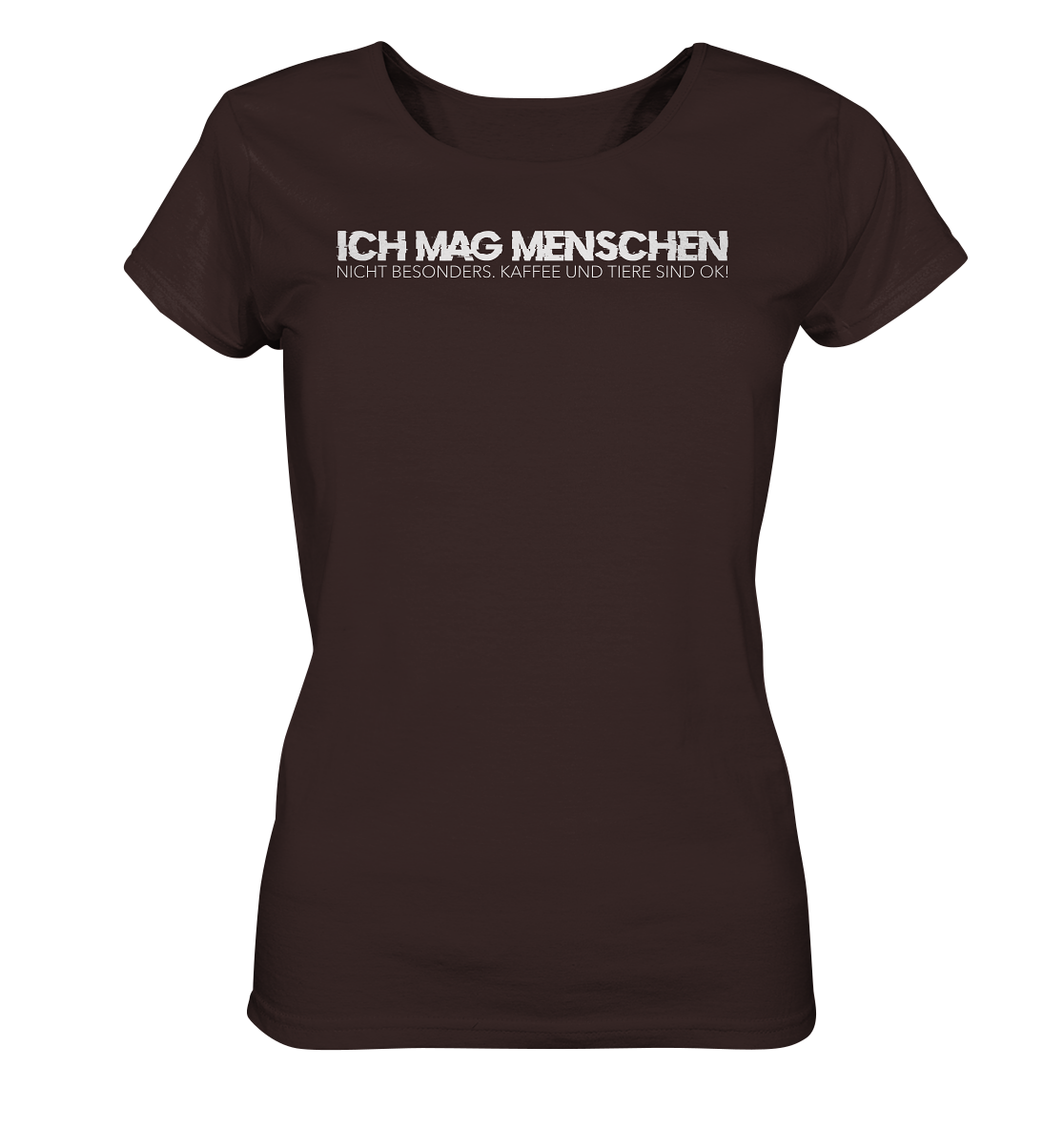 Menschen - Ladies Organic Shirt