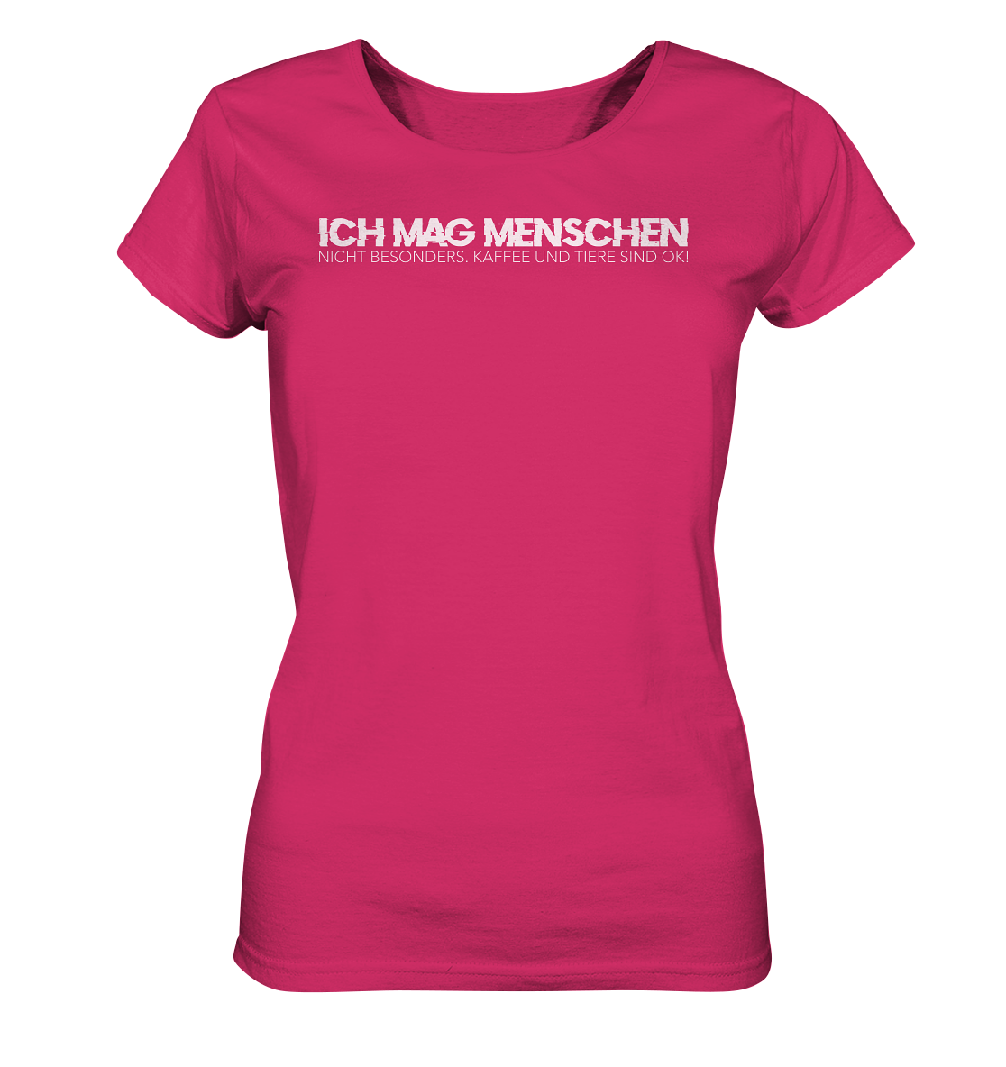 Menschen - Ladies Organic Shirt