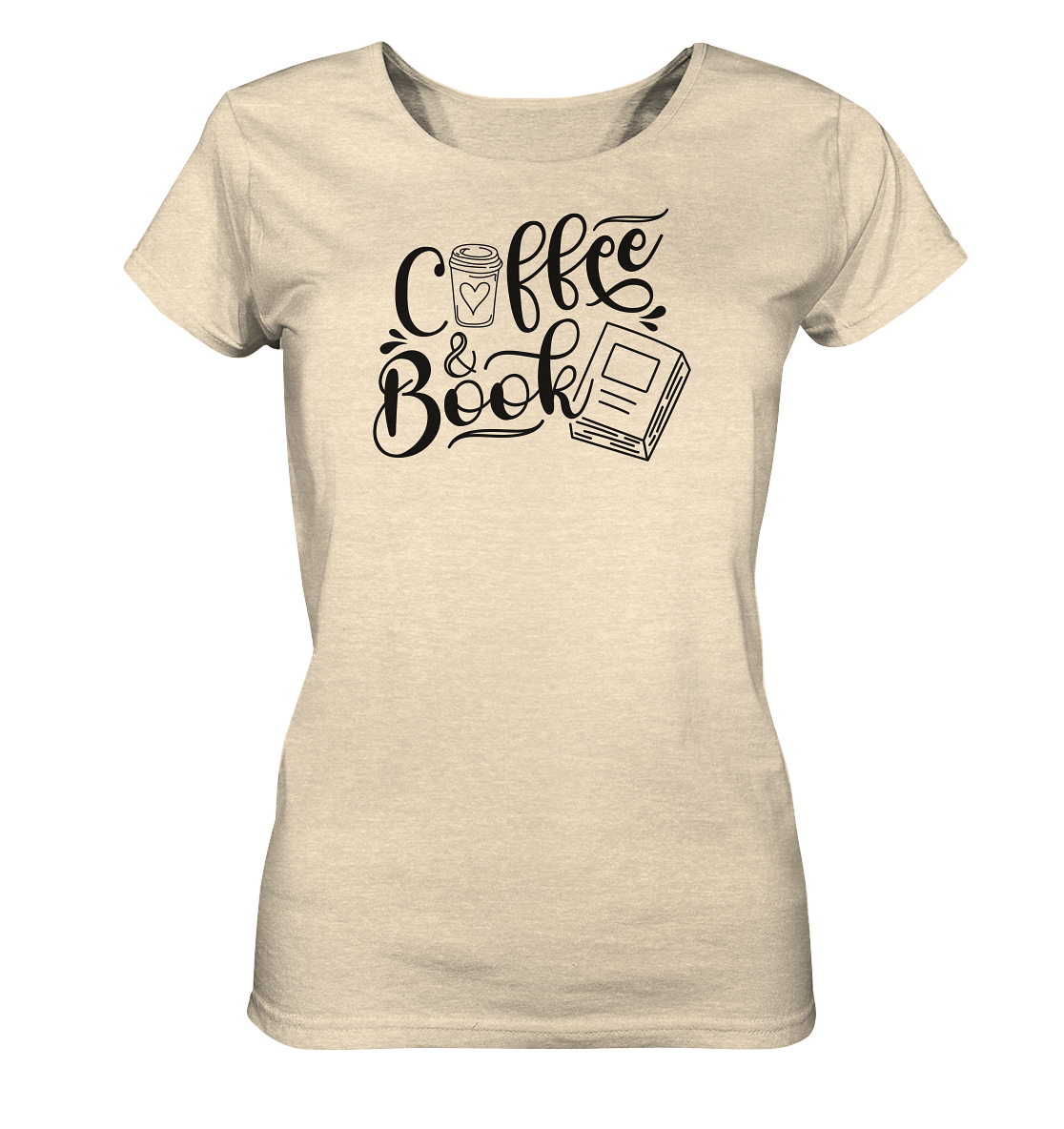 Coffee&Book - Ladies Organic Shirt