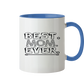 Best Mom - Tasse zweifarbig